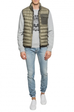 Quilted vest with a logo, zdjęcie 2 Quilted vest with a logo od Stone Island